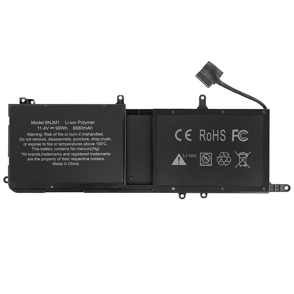 OEM 9NJM1 Laptop Battery For Dell Alienware 15 17 R3 R4 R5 Series Notebook Battery P69F 0HF250 44T2R
