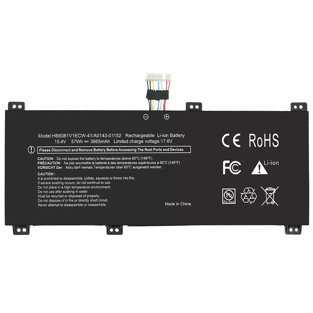 HB6081V1ECW-41 Laptop Battery for Huawei MagicBook Pro 2020 10210U Honor V700 HB6081V1ECW-41B 3665mA