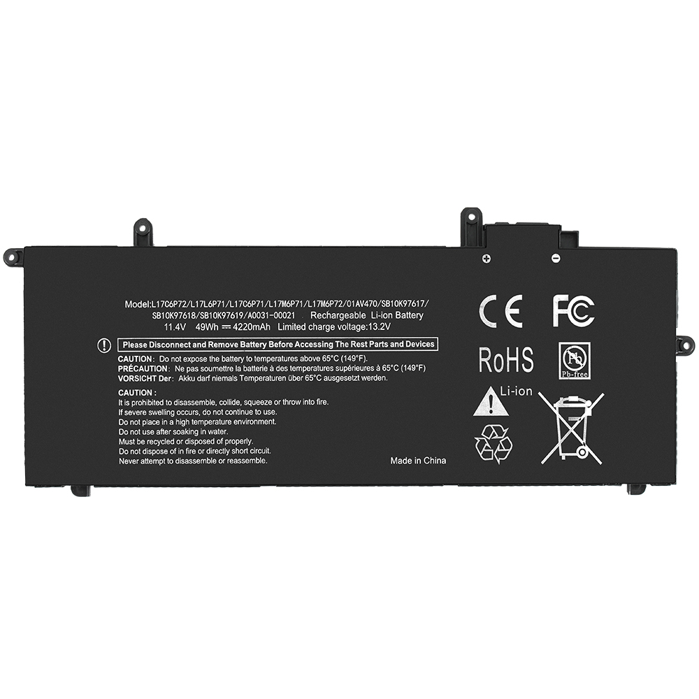 Lenovo L17C6P72 replacement laptop battery 4220mah