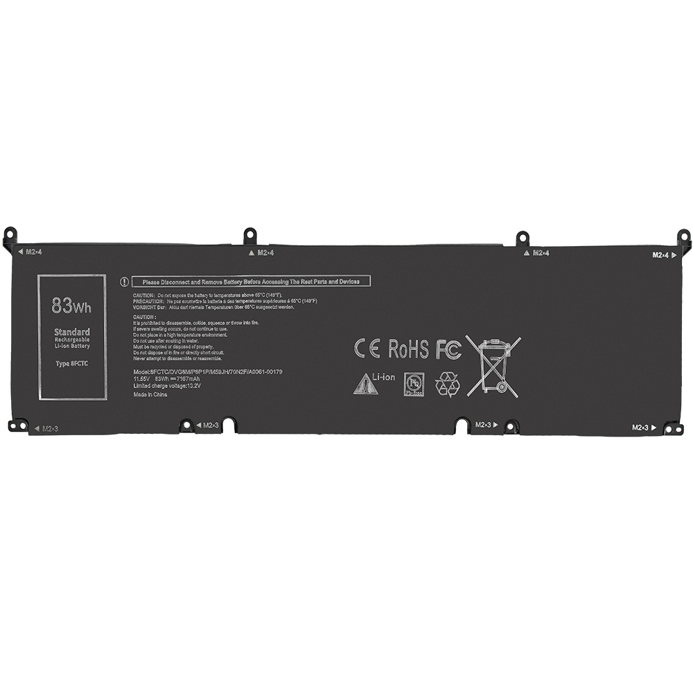 8FCTC Notebook Battery for Dell Alienware 11.55V 7167mAh