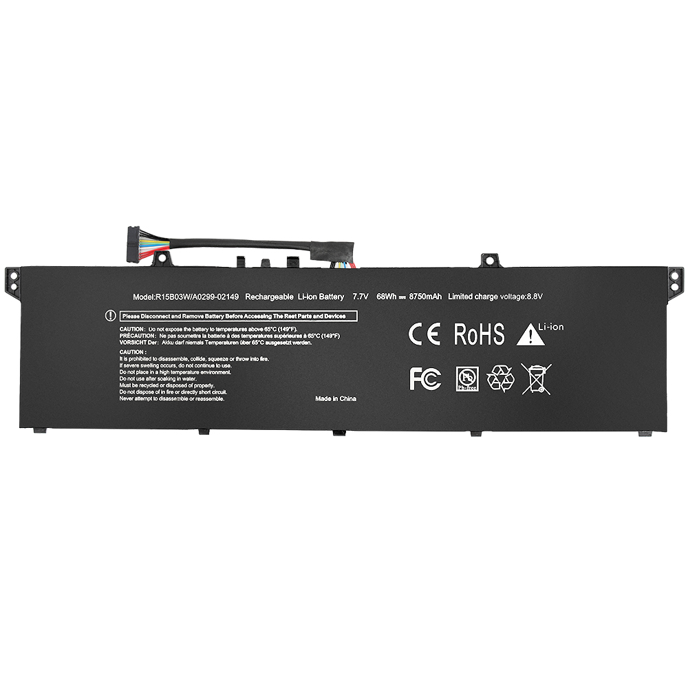 R15B03W Laptop Battery For XiaoMi Pro 15 2021 OLED XMA2009-AL 8750mAh