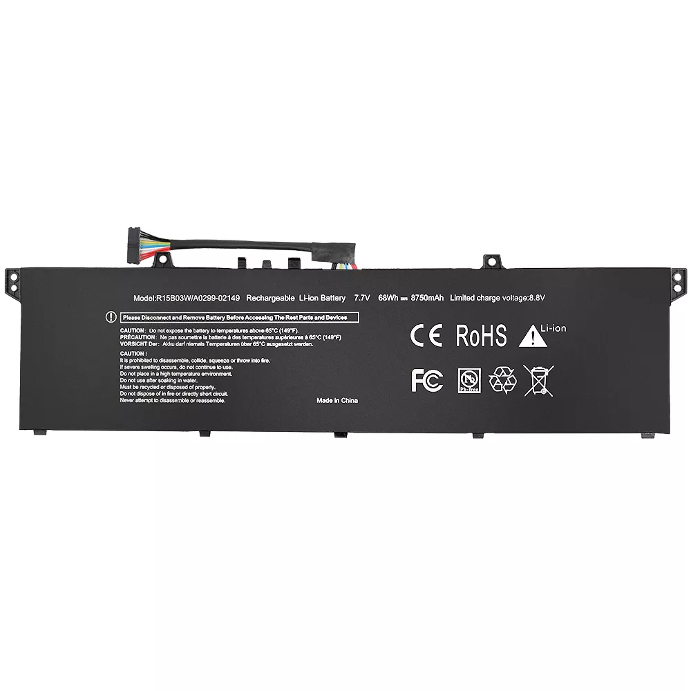 R15B03W Laptop Battery For XiaoMi Pro 15 2021 OLED XMA2009-AL 8750mAh