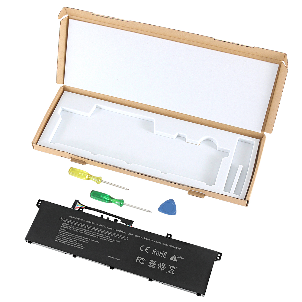 R15B03W Laptop Battery For XiaoMi Pro 15 2021 OLED XMA2009-AL 8750mAh
