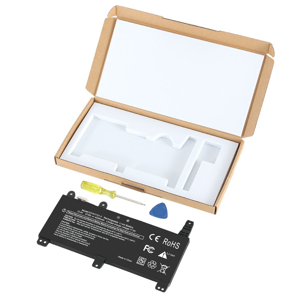 C41N1731-2 Laptop battery for Asus ROG STRIX G531GW 4335mAh