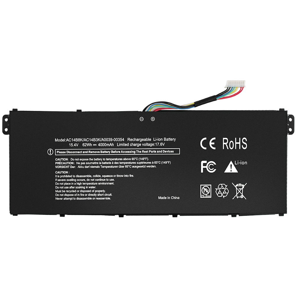 AC14B8K Laptop battery for Acer Aspire V3-371 Series 15.2V 2200mAh