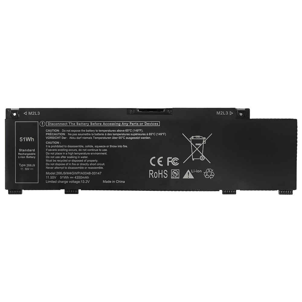 266J9 battery for Dell Inspiron 14 5490 G3 15 3590 G5 15 5500 11.55V 4350mAh