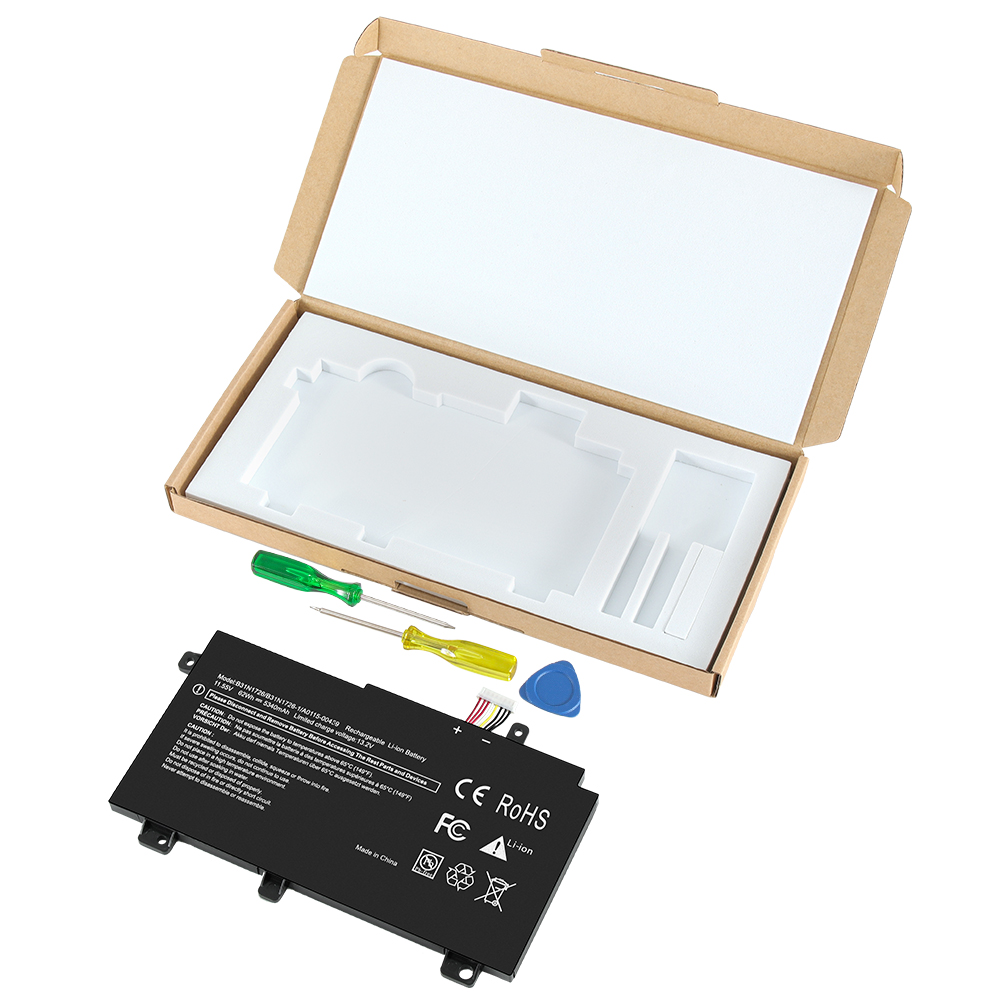 B31N1726 Laptop battery for Asus FX80GD FX80GM FX86FE FX504 series  5340mAh