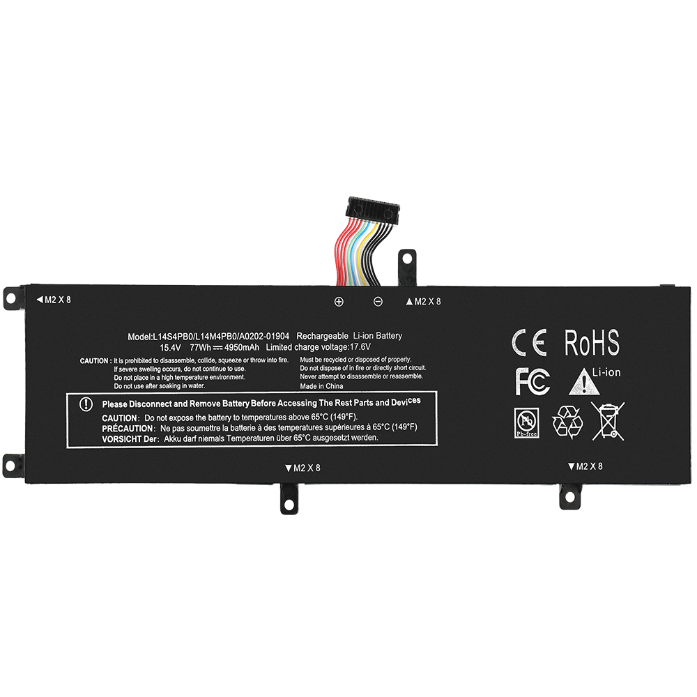 Lenovo L14S4PB0 replacement laptop battery 4950mAh