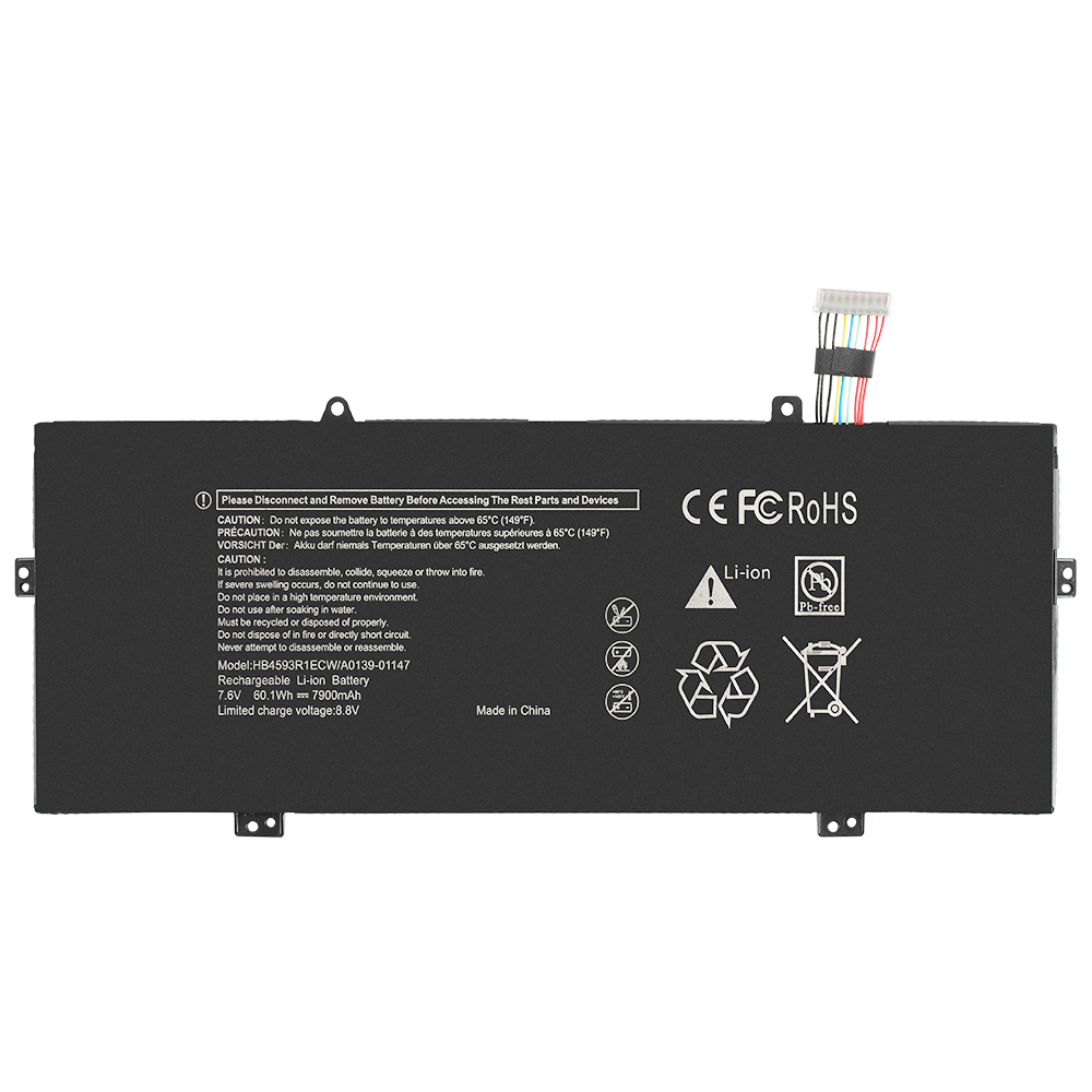 HB4593R1ECW Laptop Battery for Huawei Matebook X Pro MACH-W19 7900mAh