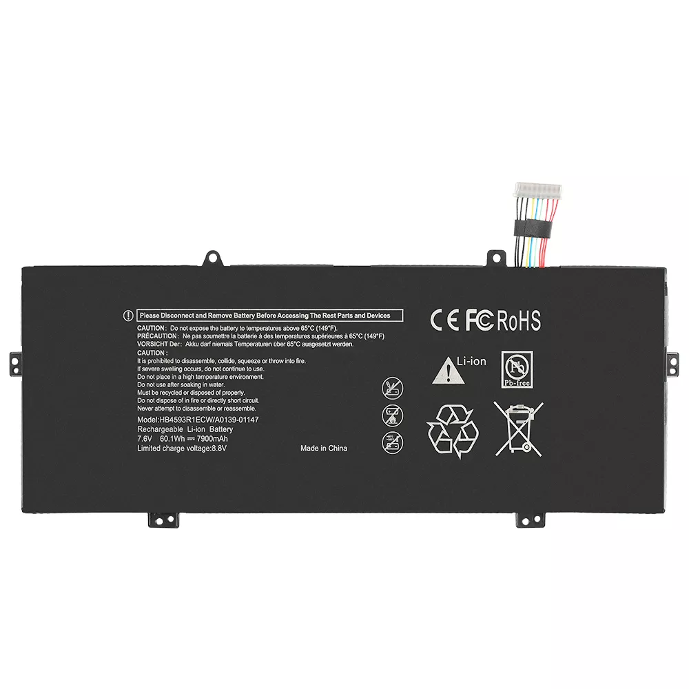 HB4593R1ECW Laptop Battery for Huawei Matebook X Pro MACH-W19 7900mAh