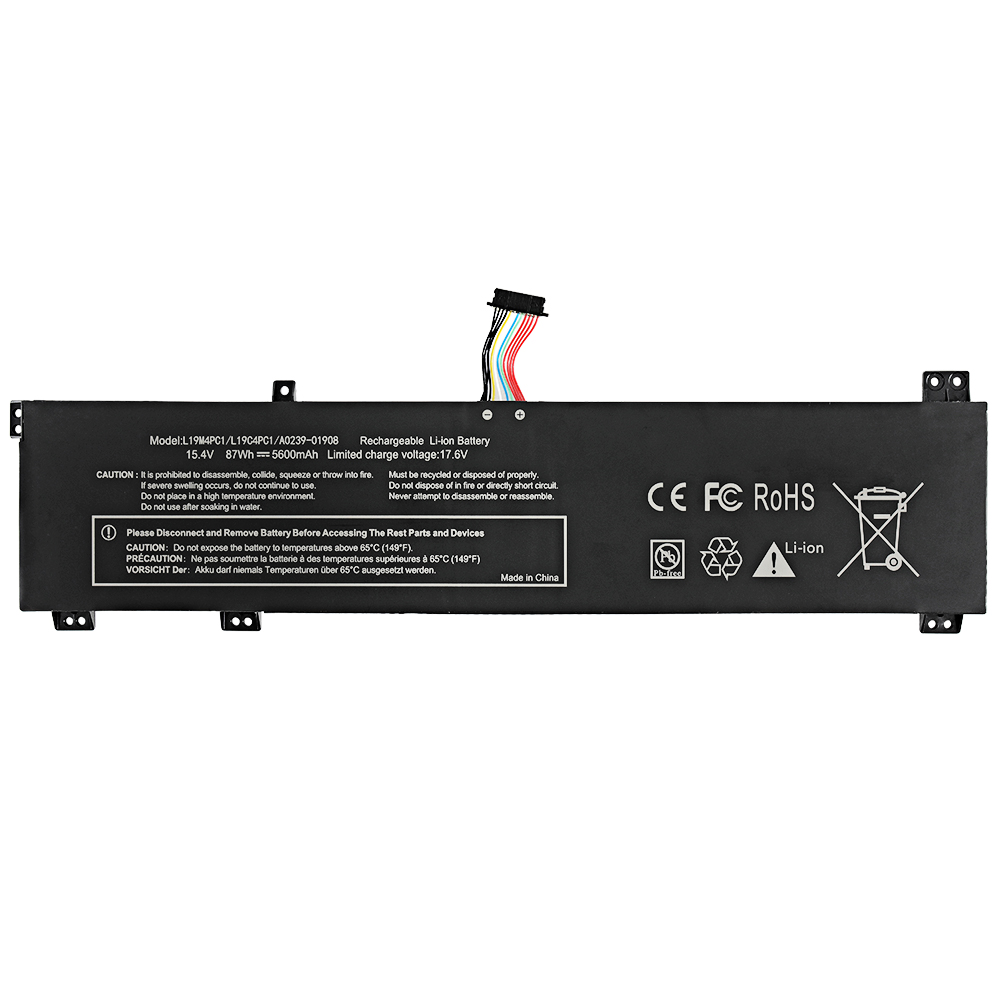 L19C4PC1 L19M4PC1 Notebook Battery for Lenovo Y7000 2020 Legion 7 15IMH05 5600mAh