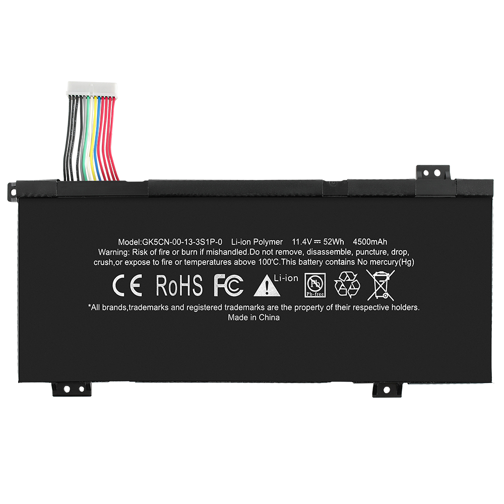 GK5CN-00-13-3S1P-0 Notebook battery for Medion Erazer X6805 4500mAh