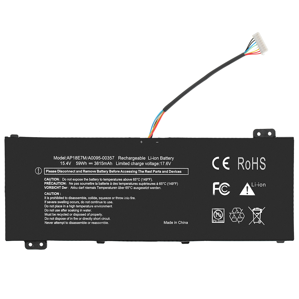AP18E7M Laptop battery for Acer Nitro 7 AN715-51 Series  15.4V 3815mAh