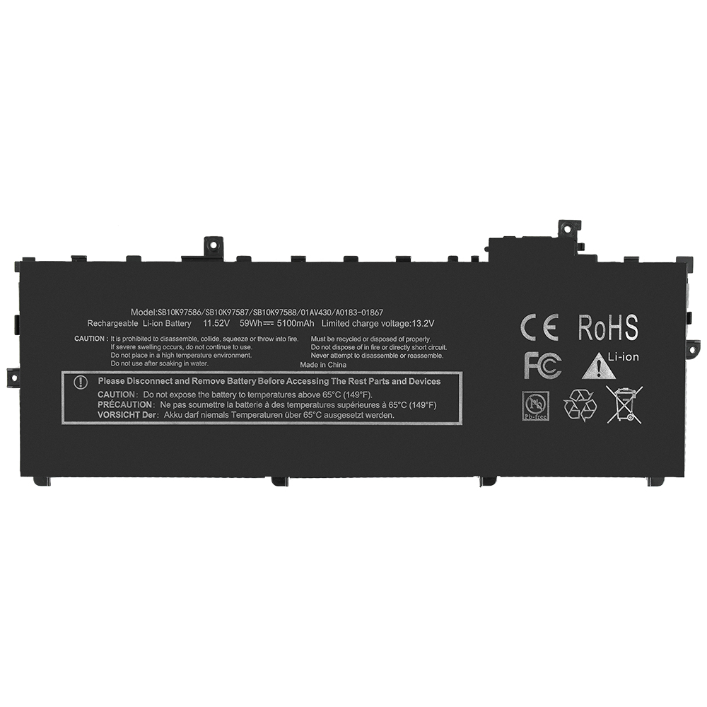 SB10K97586 laptop battery for Lenovo Thinkpad X1 Carbon 5th 6th 2017 2018 01AV429 5100mah