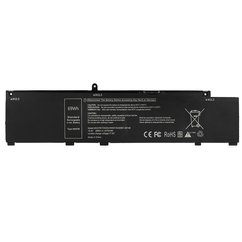 MV07R 72WG Notebook Battery for Dell G3 G5 G7 Series 15.4V 4470mAh 4 Cells