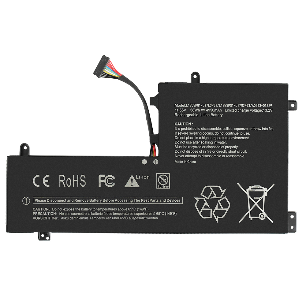 L17L3PG1 Notebook battery for Lenovo Legion Y530 4950mAh 