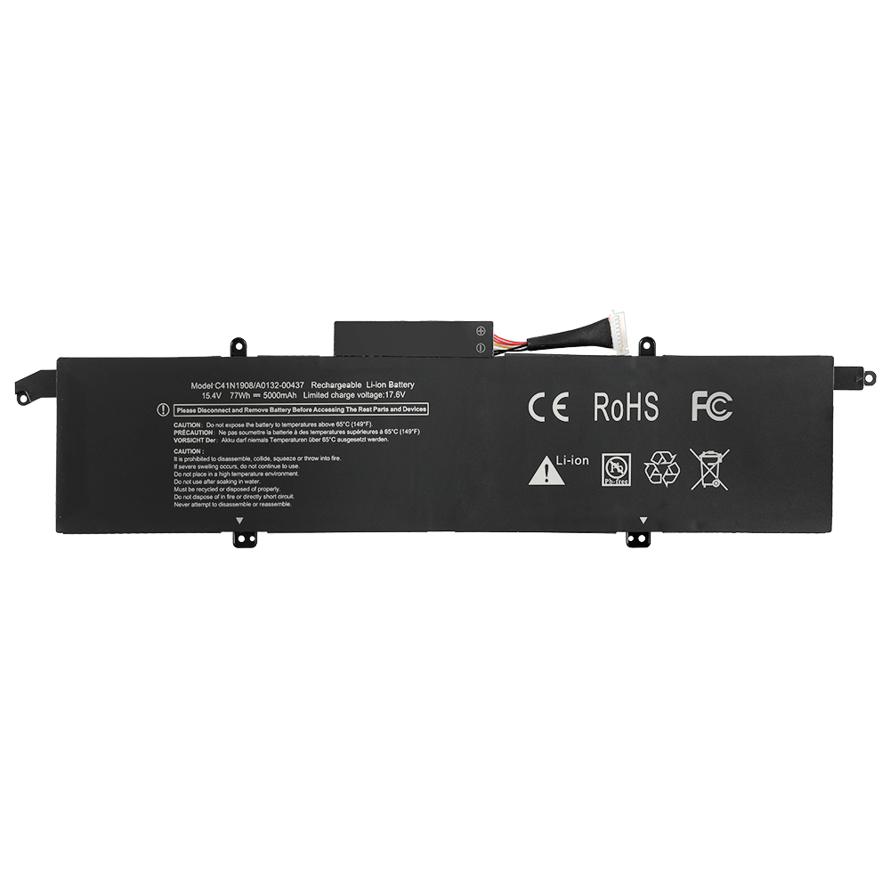 C41N1908 Laptop battery for Asus ROG Zephyrus G14 GA401 15.4V 5000mAh